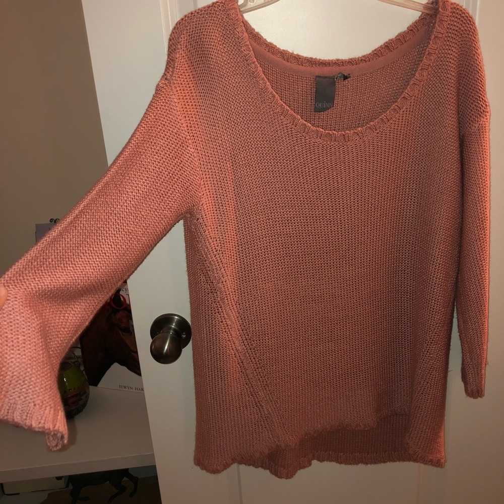 Pink Knit Sweater